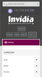 Mobile Screenshot of invidia-europe.com